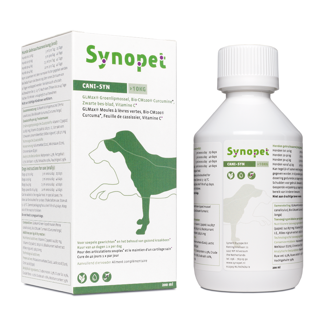 overzien Geit sensor Synopet Cani-Syn Hond 75 ml - Synofit